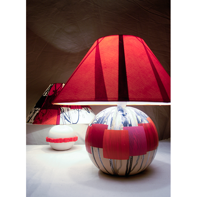 Lamp and shade Lamp and shade